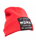 Beanie My Design Bright red