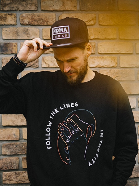 Crewneck Follow the lines