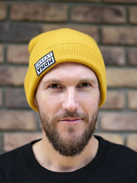 Beanie Insert mustard