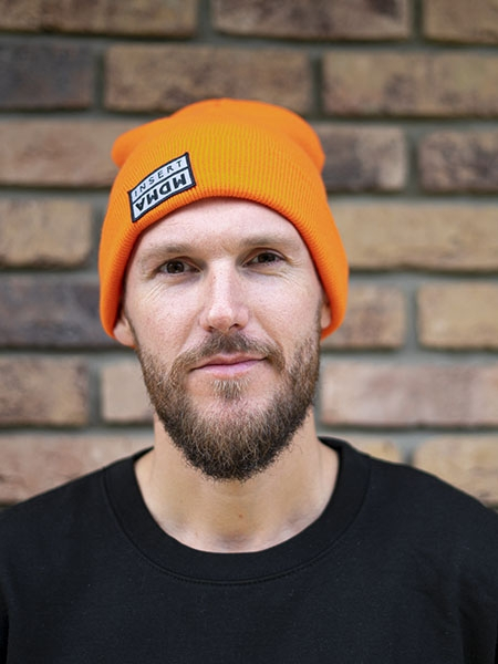 Beanie Insert orange