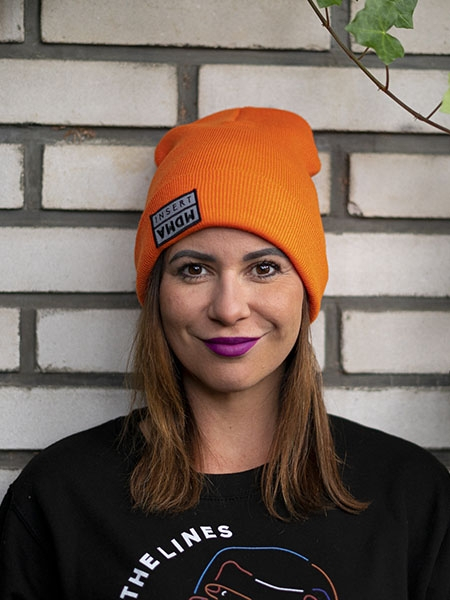 Beanie Insert orange