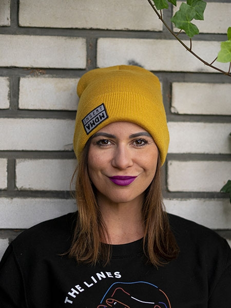 Beanie Insert mustard