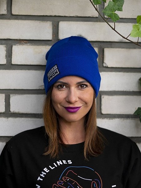 Beanie Insert royal blue