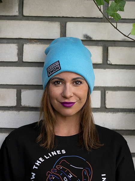 Beanie Insert surf blue