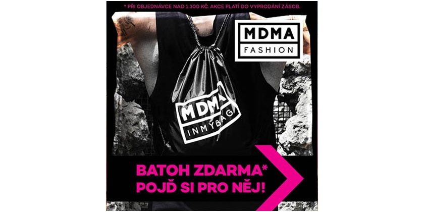 Batoh v hodnotě 300 Kč ZDARMA